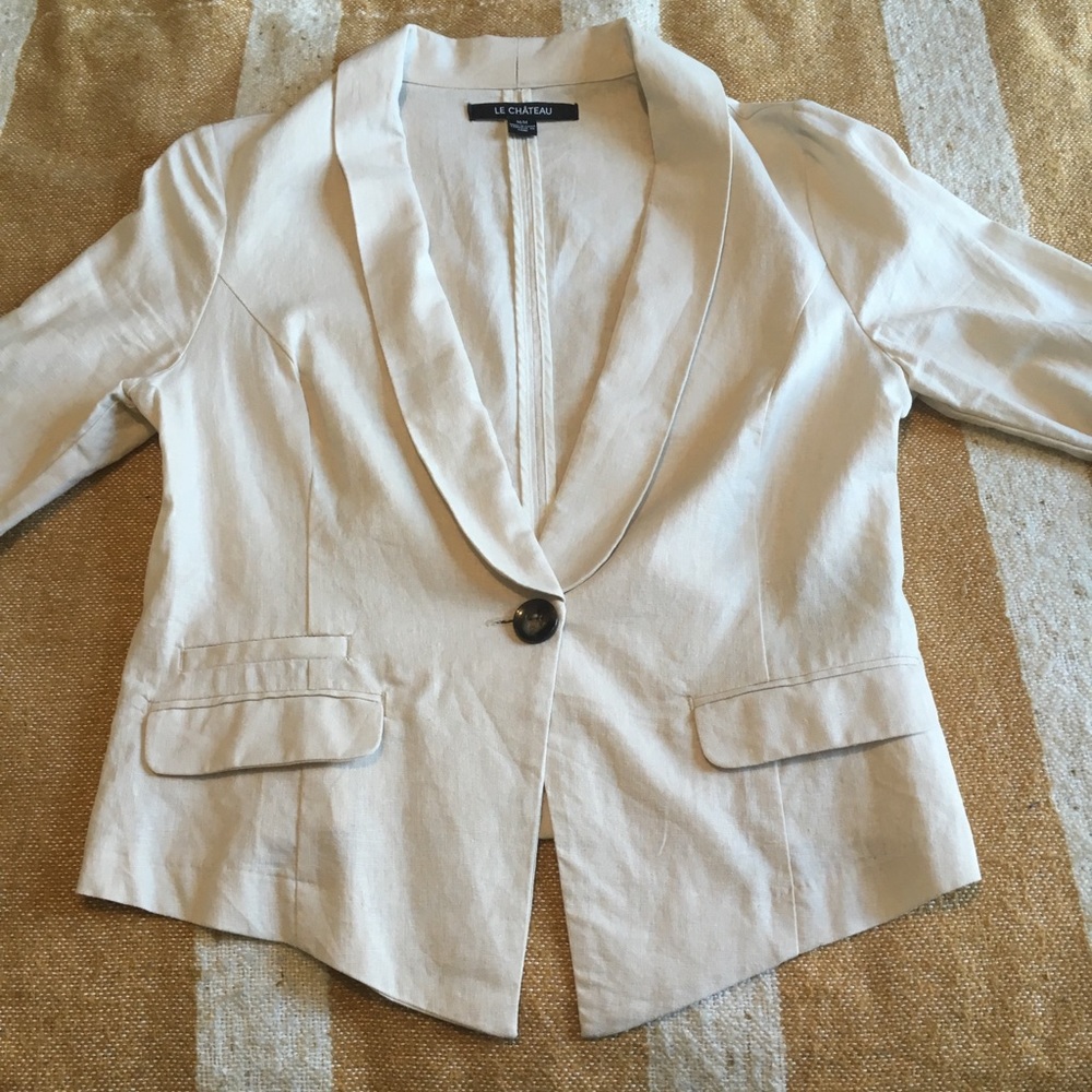 Light linen blazer